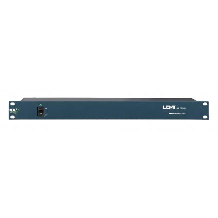 KV2 Audio VHD LD4 4-kanałowy zasilacz sygnałowy.